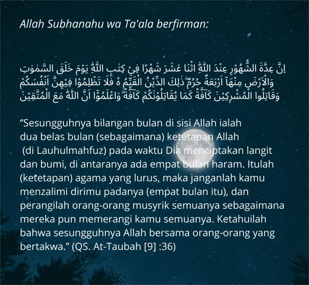 Keutamaan bulan Rojab