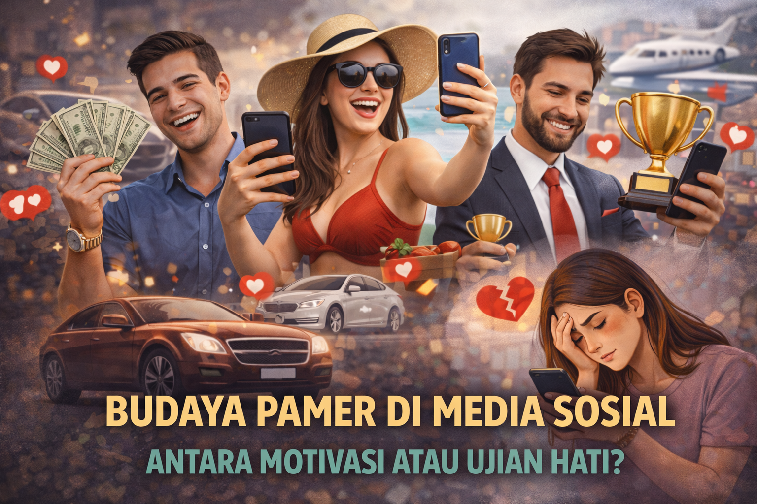 budaya pamer media sosial