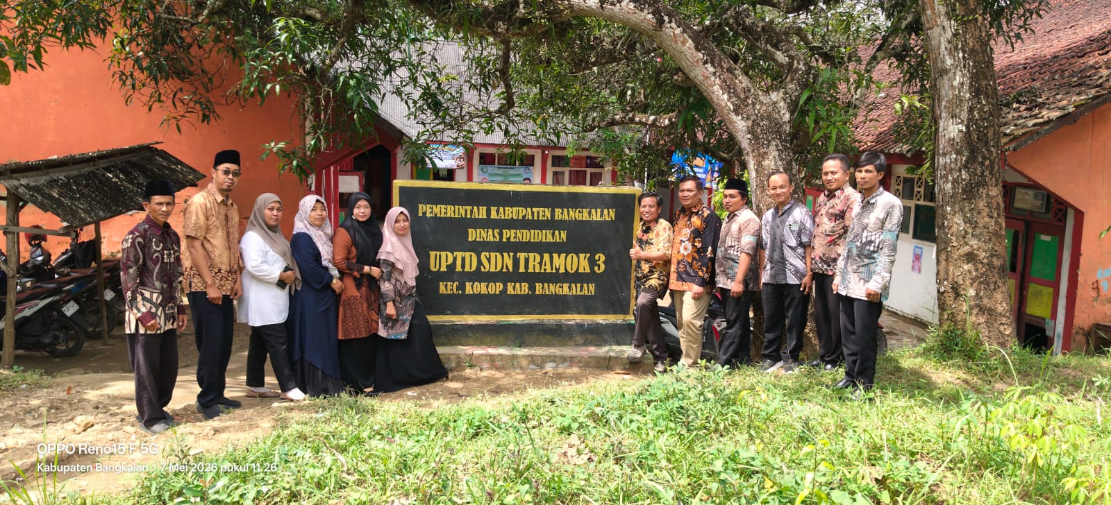 Pelaksanaan visitasi akreditasi SDN Tramok 3 Kecamatan Kokop Kabupaten Bangkalan tahun 2026