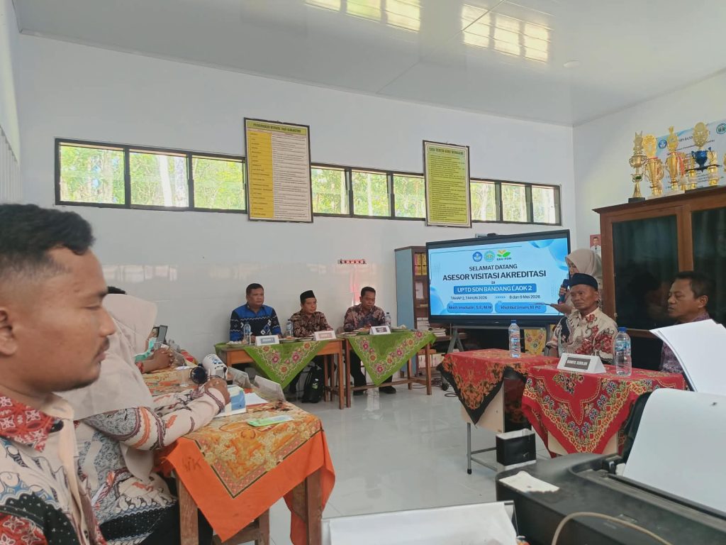 Pelaksanaan visitasi akreditasi SDN Bandang Laok 2 Kecamatan Kokop Kabupaten Bangkalan tahun 2026.