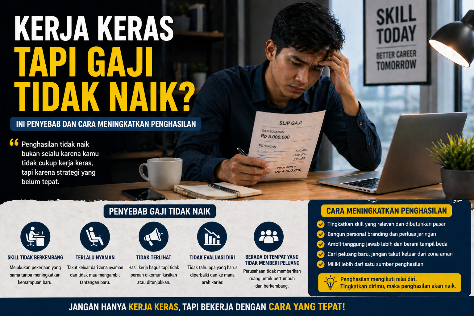 gaji tidak naik